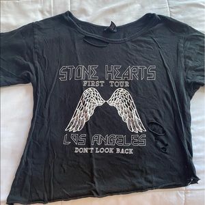 H&M Stone Hearts top